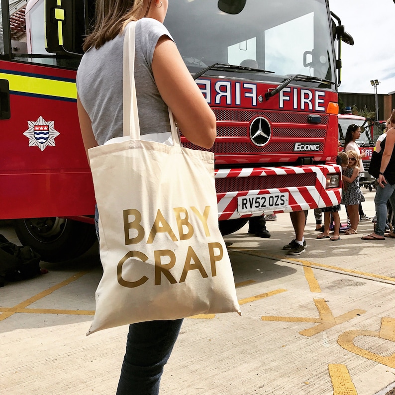 Bolsa de cocô de bebê: bolsa de fraldas engraçada para mamãe imagem 1