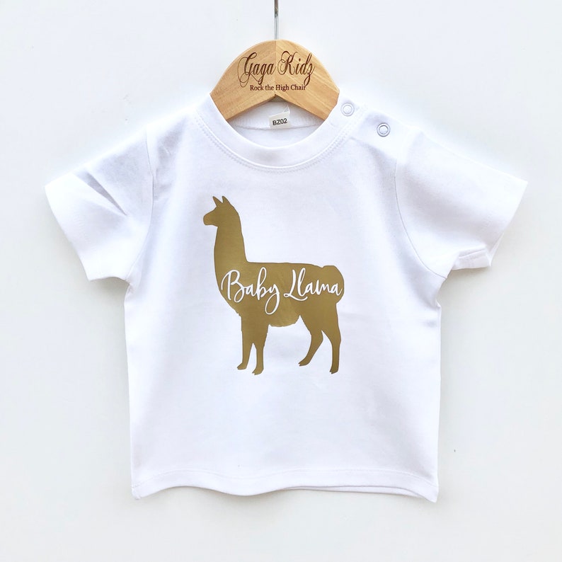 No Drama Llama Outfit Alpaca Shirt Llama Baby Tee
