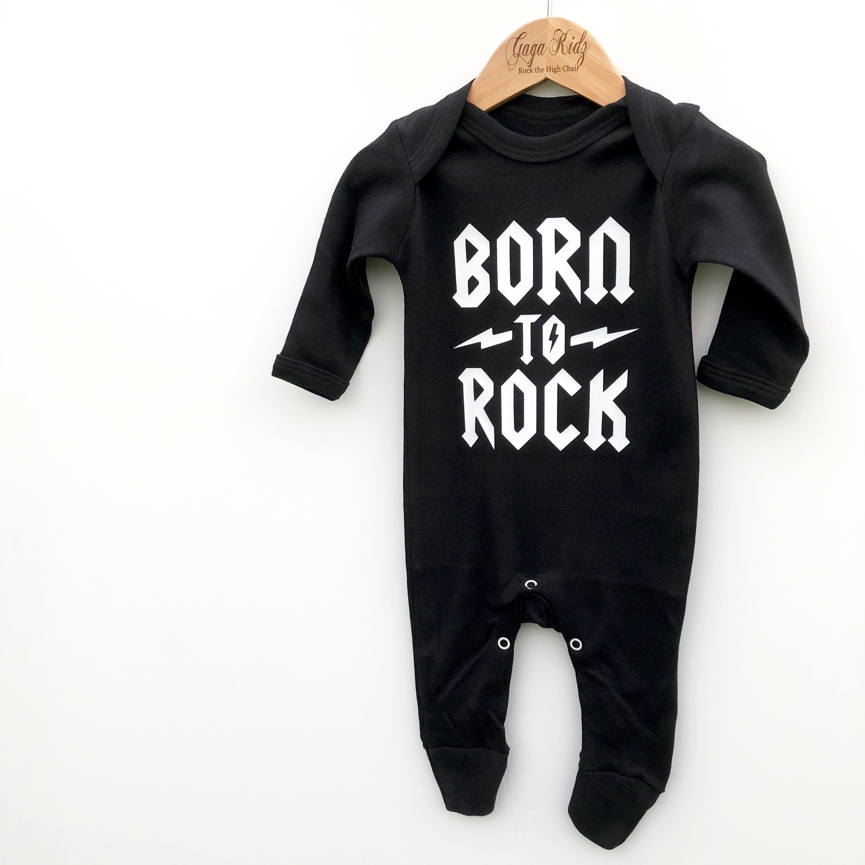 Rock and roll baby onesies sale