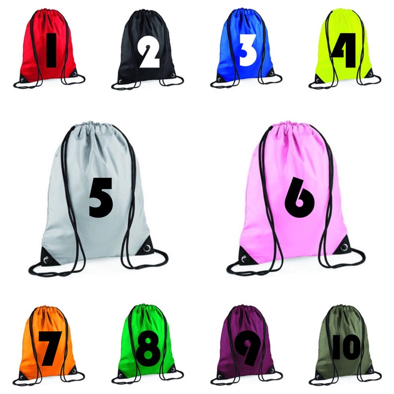 Name Drawstring Bag Kids Bag School Bag Nursery Bag Custom Etsy