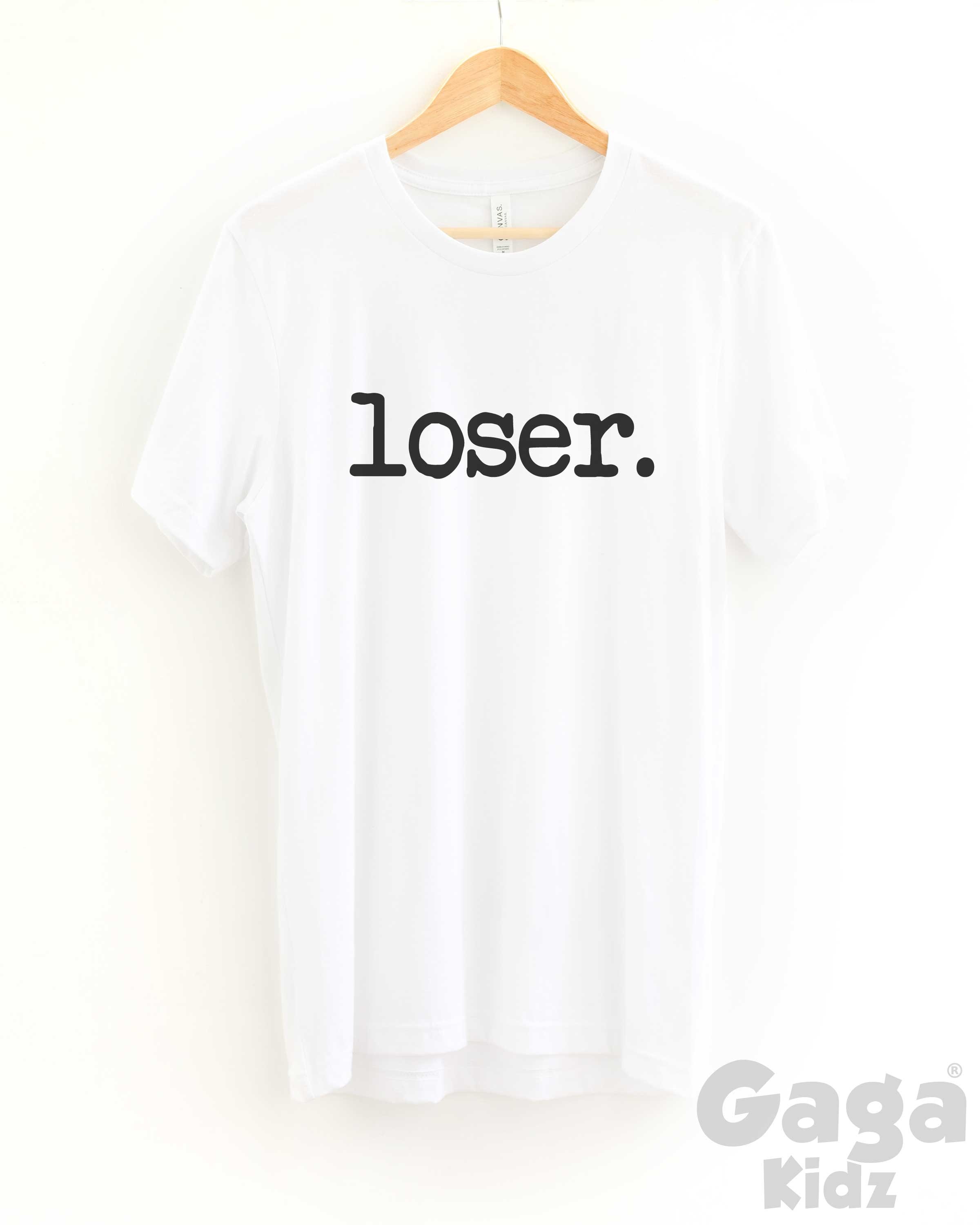 Loser T-shirt, Funny Adult Slogan Shirt, on Trend Fashion Tee - Etsy