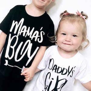 Mamas Boy Shirt, Boy Mom Shirt, Trendy Boys Clothing, Gift for Son, Mama's Boy Baby Toddler & Cool Kids TShirt, Baby Boy Gift image 7