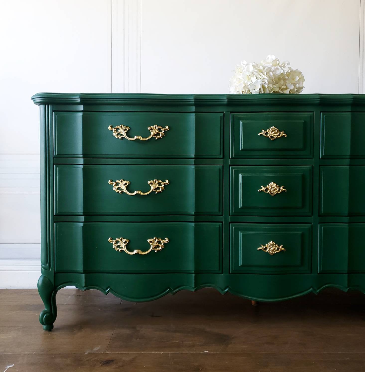 SIMILAR AVAILABLE! Free Shipping! Emerald Green Boudoir Thomasville Vintage Dresser Glam Shabby Chic French Provincial Bedroom Buffet - Etsy SIMILAR AVAILABLE! Free Shipping! Emerald Green Boudoir Thomasville Vintage Dresser Glam Shabby Chic French Provincial Bedroom Buffet - Etsy