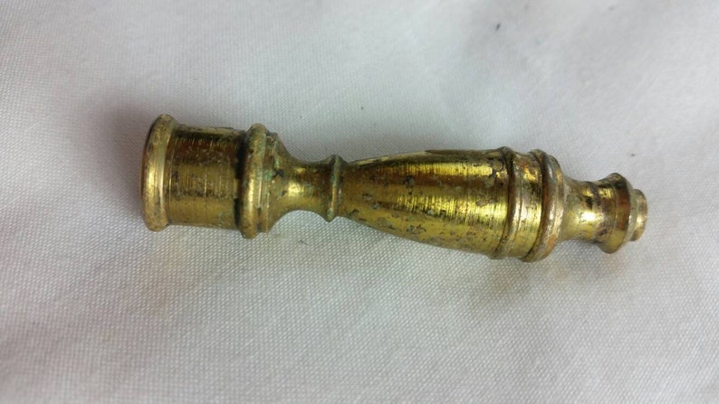 Antique Vintage Lamp Chandelier Bottom Top Finial Threaded
