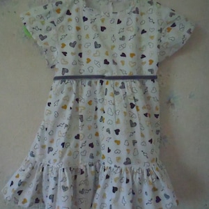 LITTLE GIRLS&#39; DRESS 18 to 24 months - in cotton