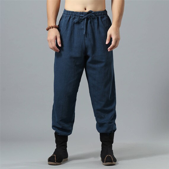 Pantalon homme Cotto et lin lin lin décontracté – causalité pur couleur coton et lin homme Kung Fu Tai Chi Hanfu Zen Jogger pantalon 7a3df2 Pantalon homme Cotto et lin lin lin décontracté – causalité pur couleur coton et lin homme Kung Fu Tai Chi Hanfu Zen Jogger pantalon 7a3df2