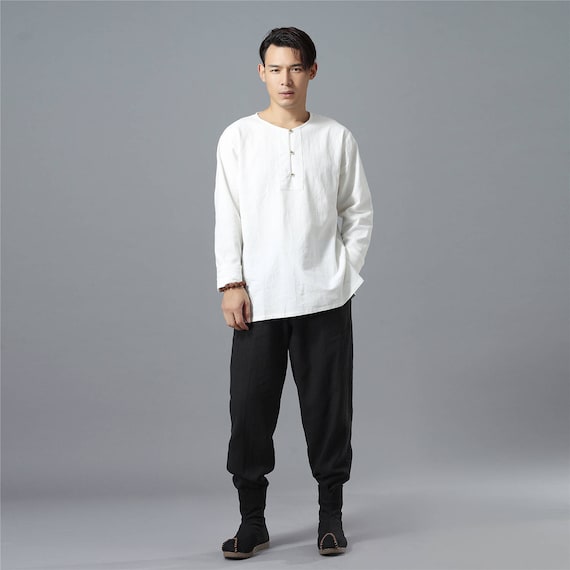 Pantalon homme Cotto et lin lin lin décontracté – causalité pur couleur coton et lin homme Kung Fu Tai Chi Hanfu Zen Jogger pantalon 7a3df2 Pantalon homme Cotto et lin lin lin décontracté – causalité pur couleur coton et lin homme Kung Fu Tai Chi Hanfu Zen Jogger pantalon 7a3df2
