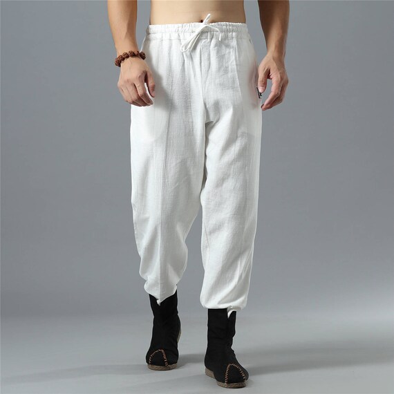 Pantalon homme Cotto et lin lin lin décontracté – causalité pur couleur coton et lin homme Kung Fu Tai Chi Hanfu Zen Jogger pantalon 7a3df2 Pantalon homme Cotto et lin lin lin décontracté – causalité pur couleur coton et lin homme Kung Fu Tai Chi Hanfu Zen Jogger pantalon 7a3df2