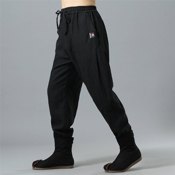 Pantalon homme Cotto et lin lin lin décontracté – causalité pur couleur coton et lin homme Kung Fu Tai Chi Hanfu Zen Jogger pantalon 7a3df2 Pantalon homme Cotto et lin lin lin décontracté – causalité pur couleur coton et lin homme Kung Fu Tai Chi Hanfu Zen Jogger pantalon 7a3df2