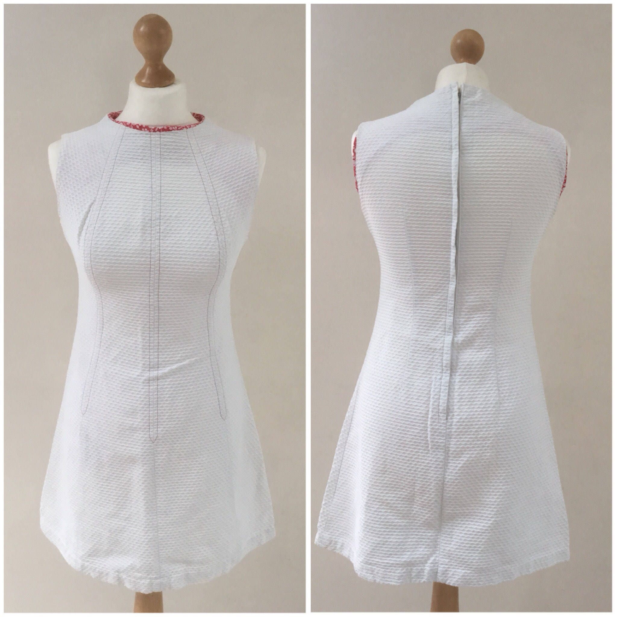 Buy > vintage white mini dress > in stock