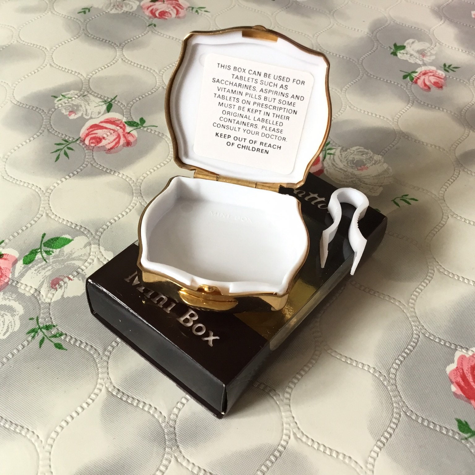 Vintage pill boxes on ebay