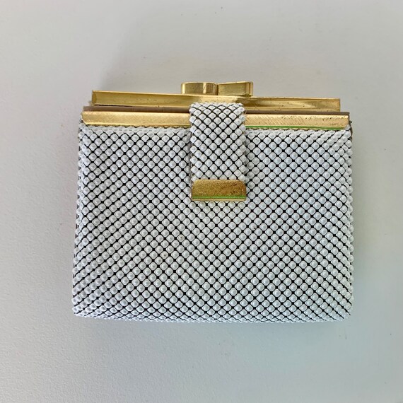Oroton White Metal Mesh Coin Purse With Wallet Made in Australia Vintage Change Purse Etsy