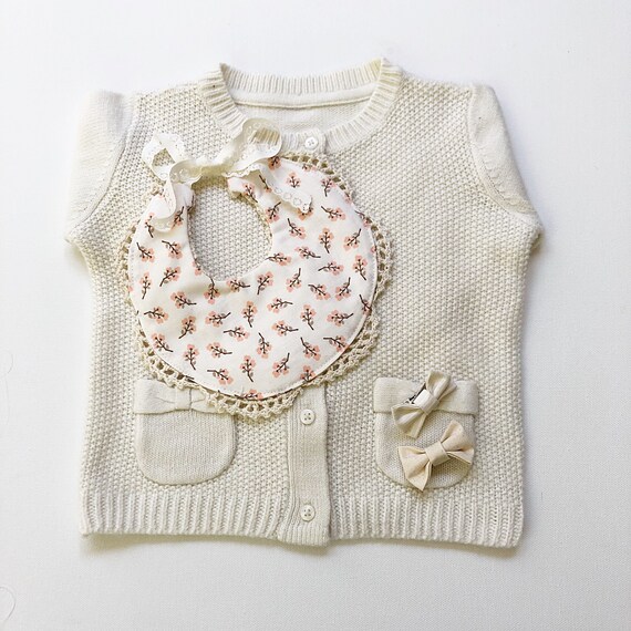 lace baby bib
