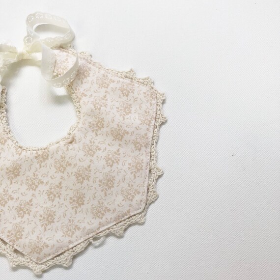 lace baby bib