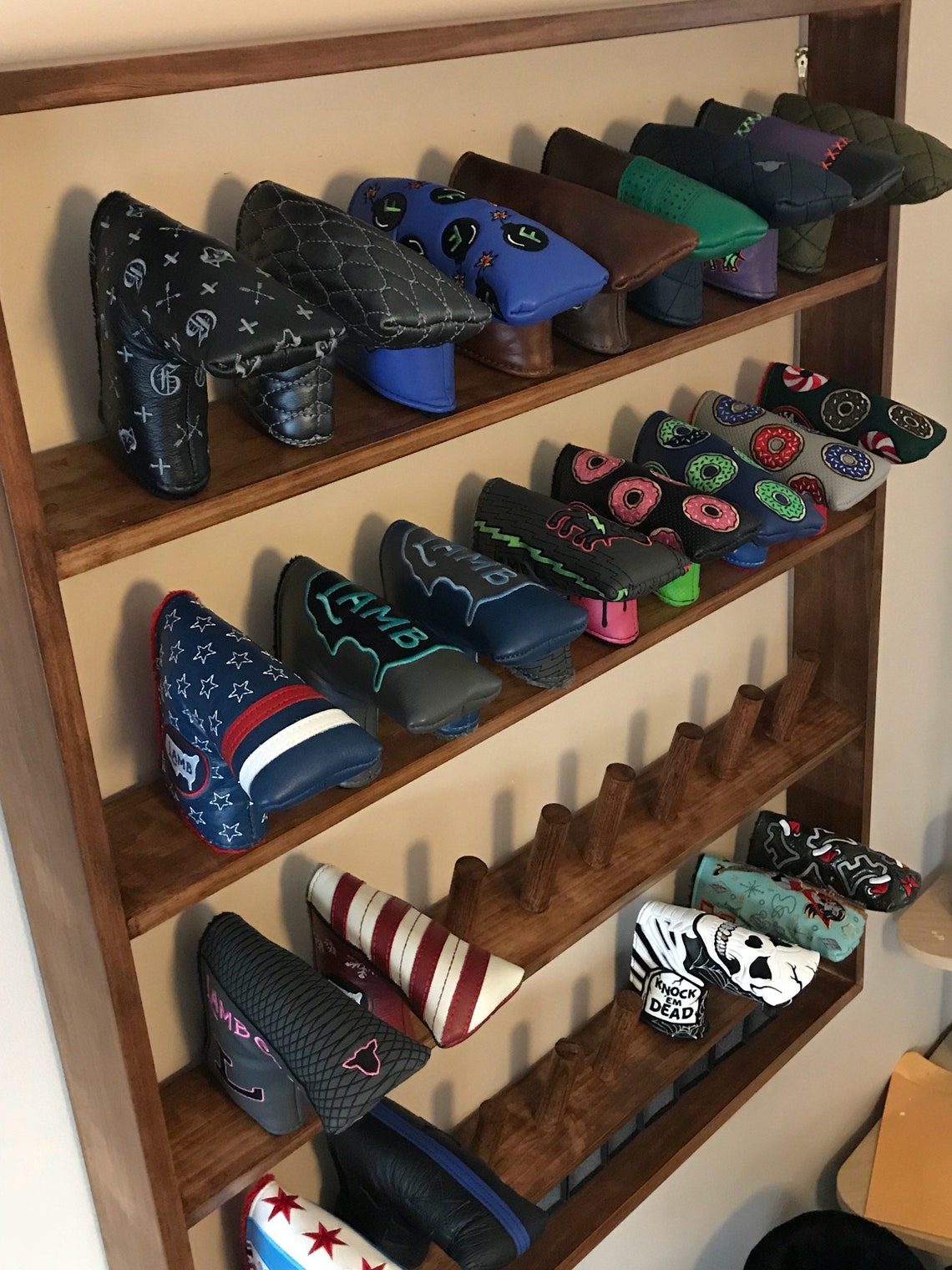 Golf Putter Cover Display Rack 32 Etsy