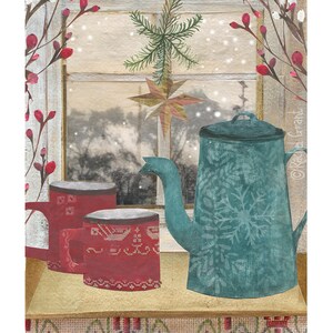 Winter Window Art Print By Rachel Grant | A4