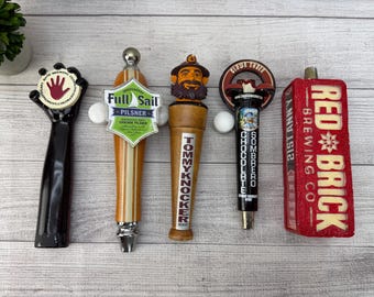 Choose One or More Beer Taps - Left Hand, Full Sail, Tommyknocker, Clown Shoes, Red Brick