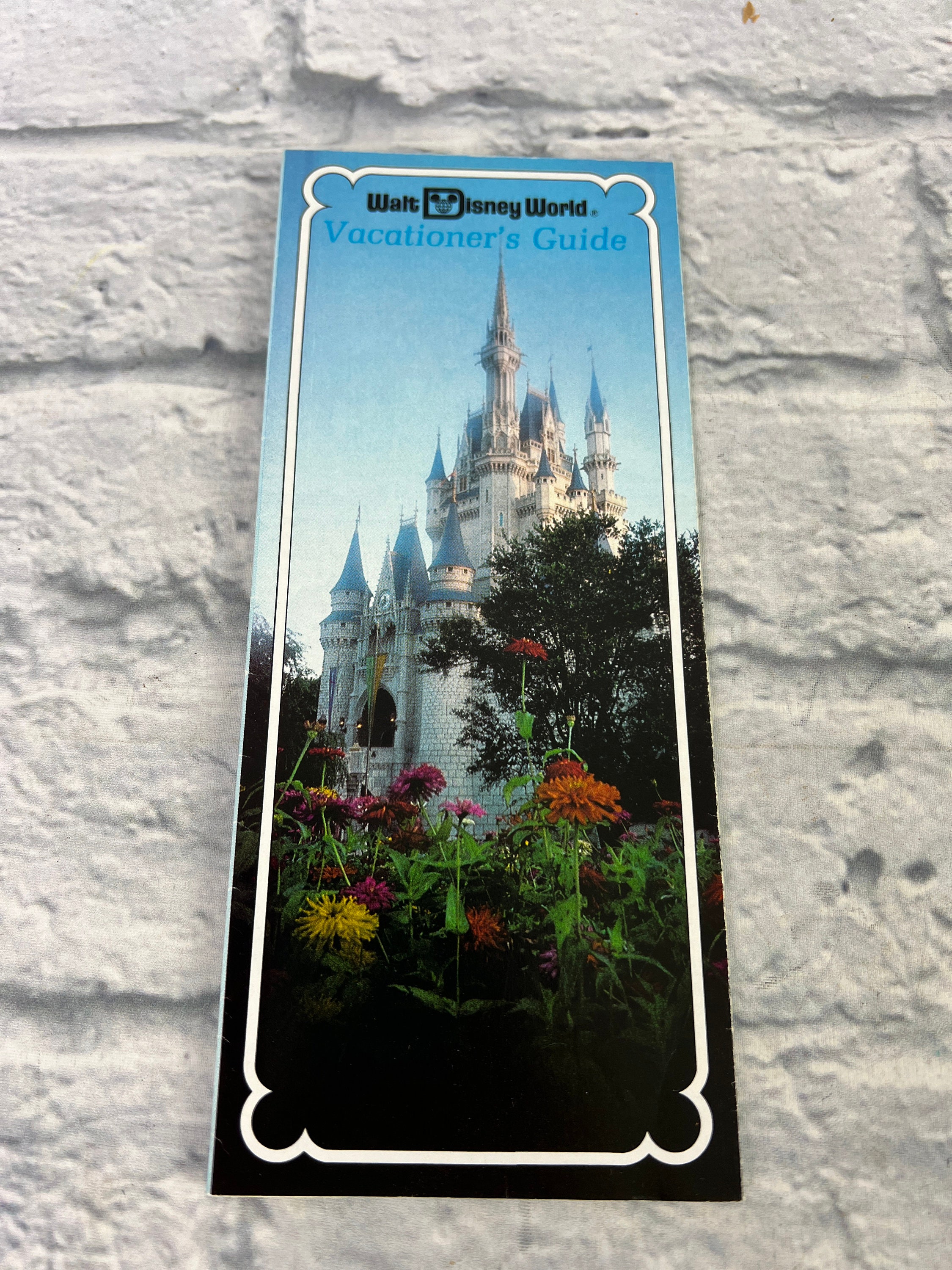 Vintage 1978 Walt Disney World Vacationer's Guide Brochure - Etsy
