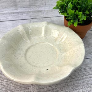 Vintage McCoy Pottery Wash Basin Dish in White
