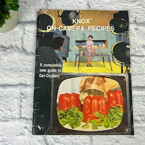 Knox Gelatine On Camera Recipes - Vintage 1960 Cookbook