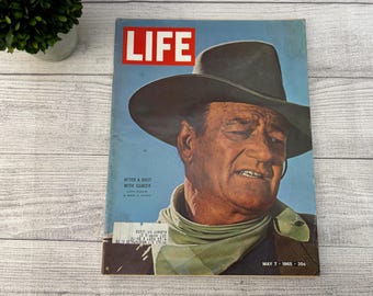 Life Magazine May 7, 1965 John Wayne Cover