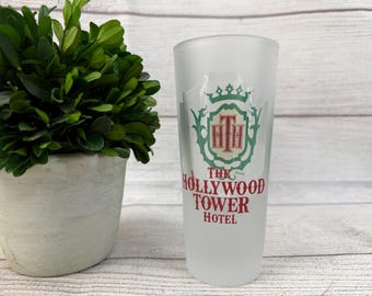 Walt Disney World Tower of Terror Hollywood Tower Hotel Frosted Glass