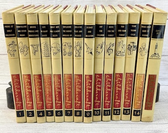 Vintage Child Craft Book Set Volumes 5 Thru 12 Circa 1945 - Etsy