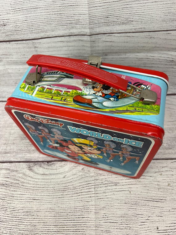 Vintage 1980s Disney World on Ice Metal Lunchbox - Etsy
