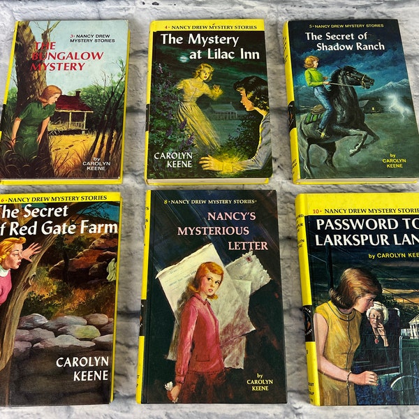 Vintage Nancy Drew Books - Your Choice from 3, 4, 5, 6, 8, 10