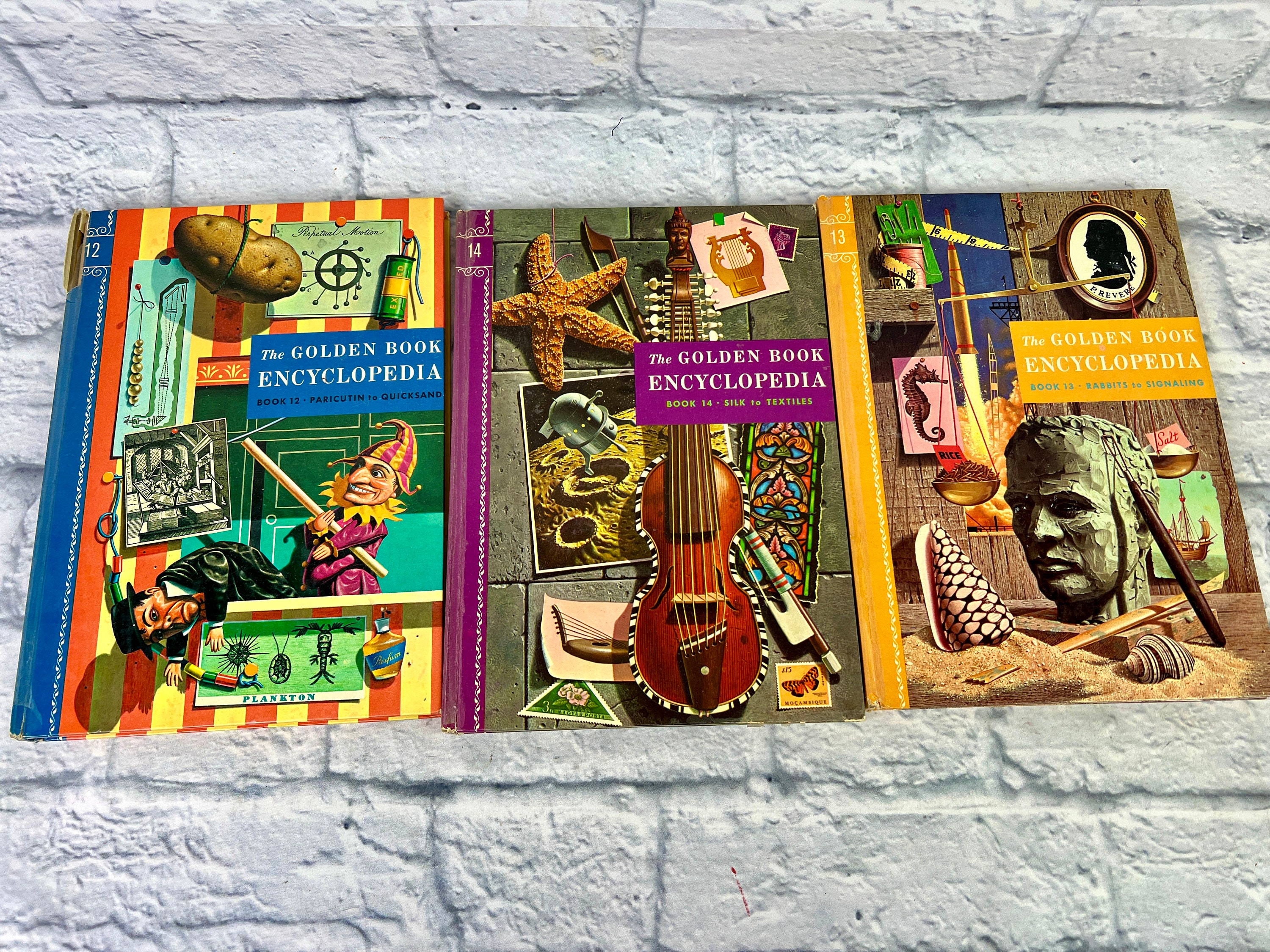 5349. ゴールデンブック クラシック コレクション 洋書 Vintage 1959 Golden Book Encyclopedia - Choose One - Etsy