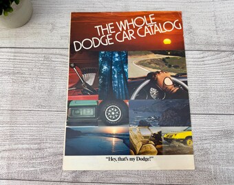 Catálogo completo de automóviles Dodge de 1979