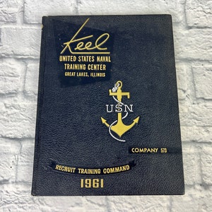 Navy Yearbook the Keel - Etsy