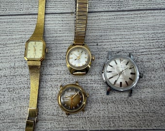 Lot of 4 watches  - Pulsar, Timex, Bulova, Reliance