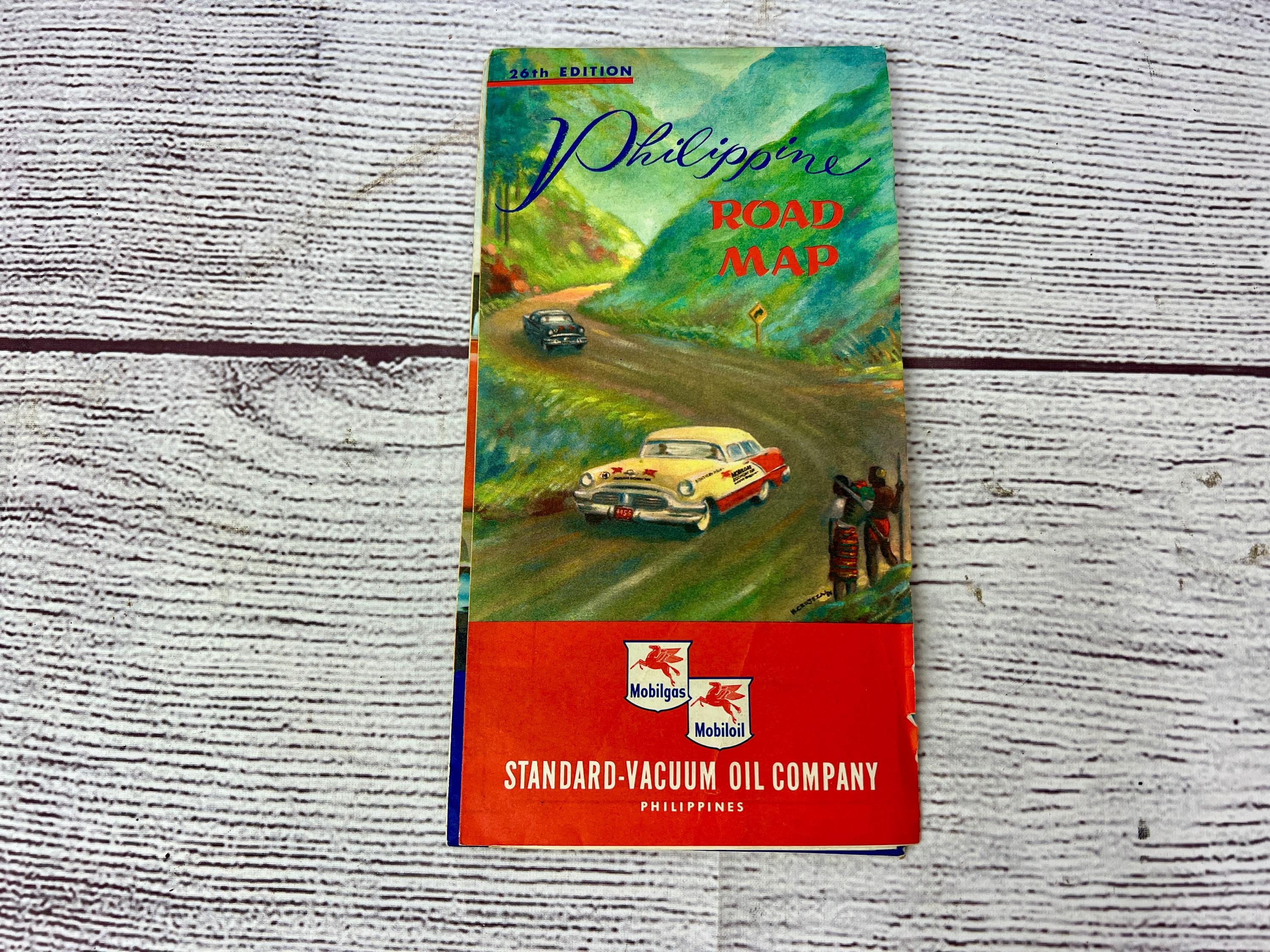 Standard Oil Map - Etsy