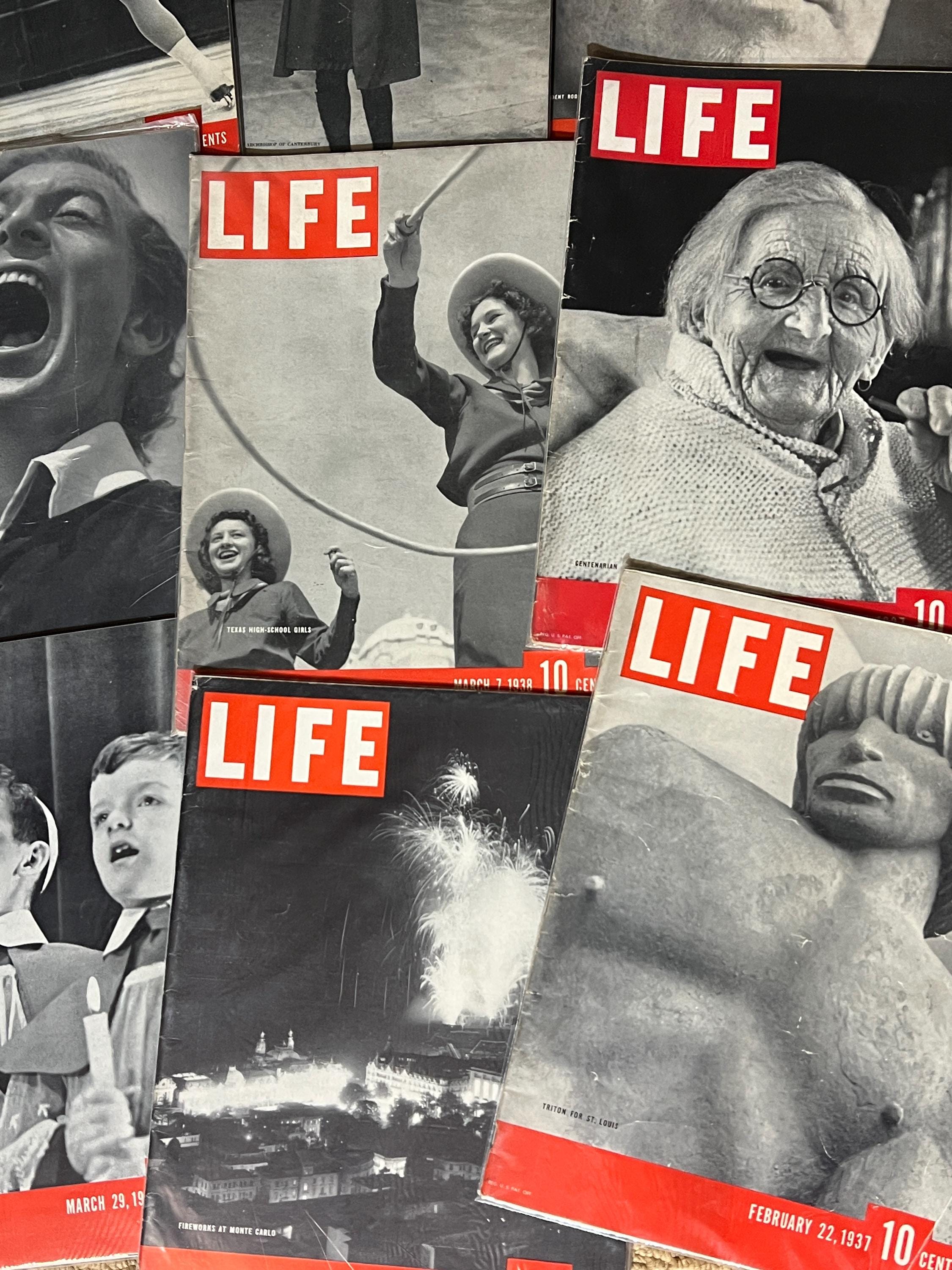 Vintage 1930s Life Magazines - Etsy