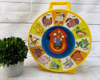 1983 Mattel See n Say The Farmer Says
