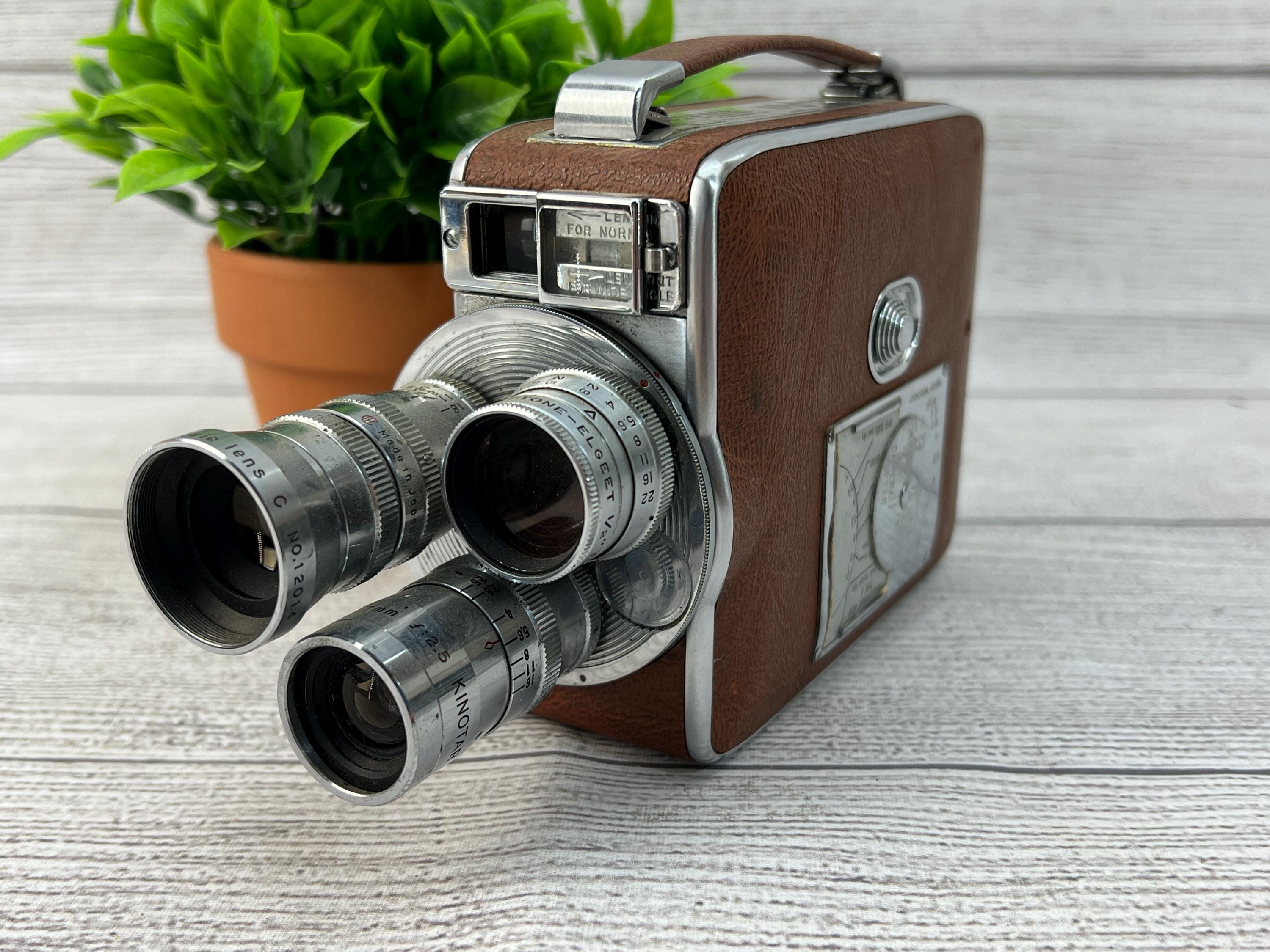 Vintage 1950s Keystone Olympic K-35 Turret 8 8mm Movie Camera - Etsy