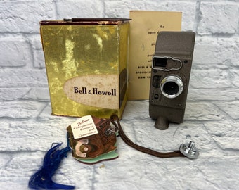 Bell and Howell Film O Companion Double Run 8 Camera with Box & Manual