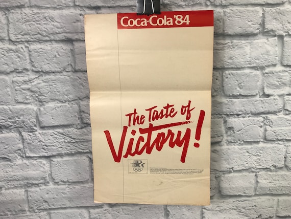 Vintage 1984 Coca-cola Wall Calendar - Etsy