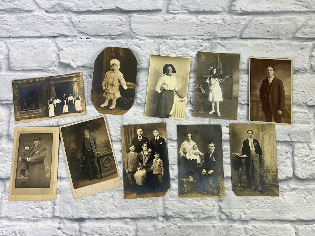Lot of 10 Antique Picture Postcards Etsy