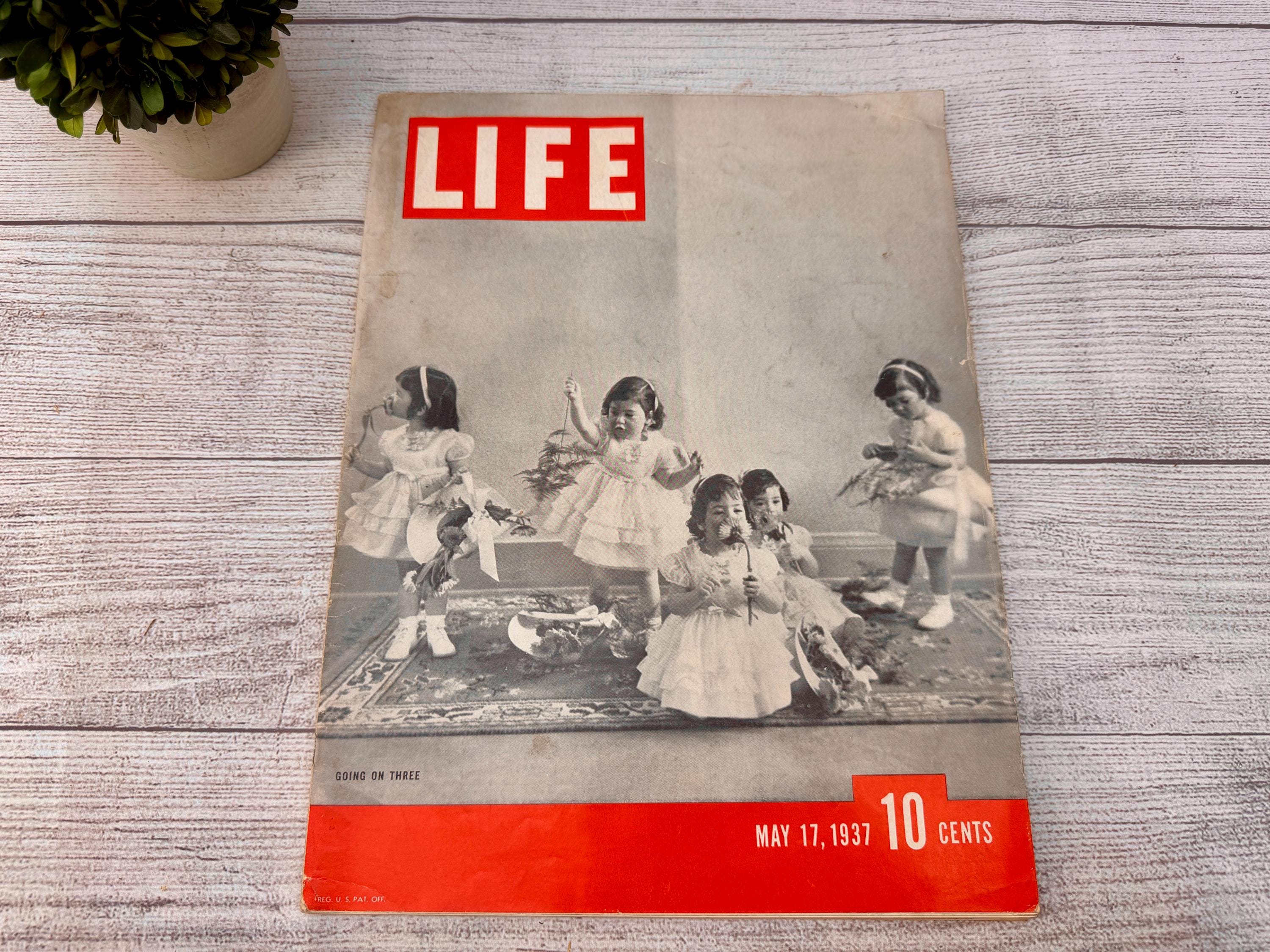 1937 Life Magazine - Etsy