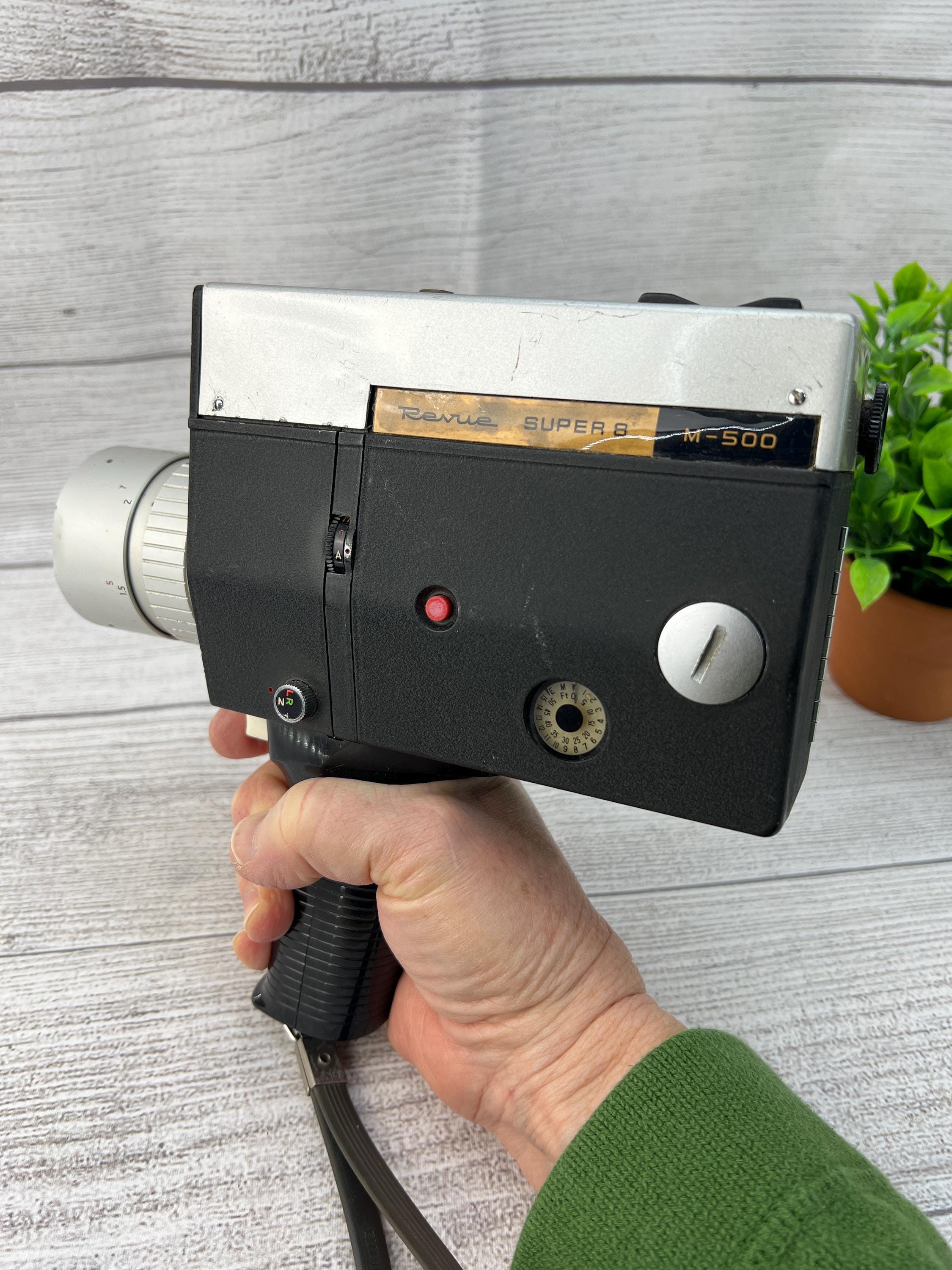 Vintage 1966 Revue Super 8 M500 Movie Camera - Etsy