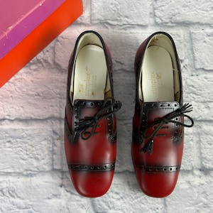 Vintage Child Shoes- Simplex Tongue Tied Size 12.5