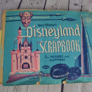 Disney Scrapbook Album, Disney Scrapbook Pages, With Premade Pages