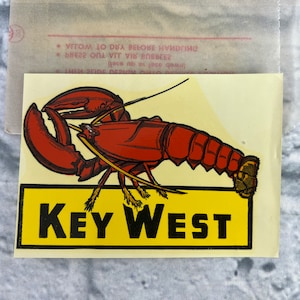 Vintage Key West Decal