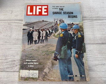 Life Magazine March 19, 1965 Selma March Civil Rights Cover