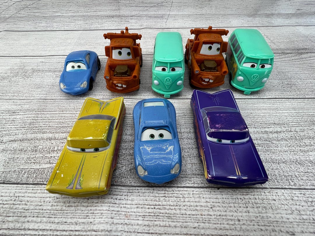Vintage 2006 Disney Pixar Cars Mcdonalds Happy Meal Toys - Etsy