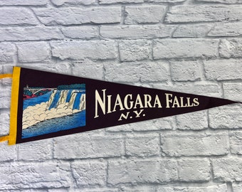 Vintage Niagara Falls NY Pennant