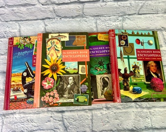 Vintage 1959 Golden Book Encyclopedia - Choose One