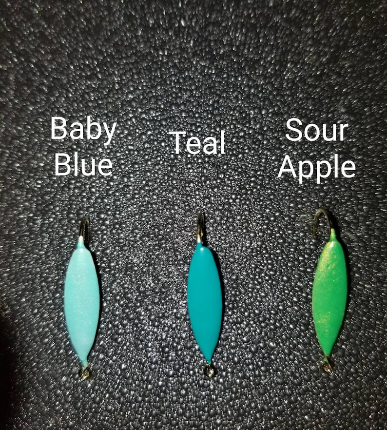 Crappie Panfish and Ice Fishing Spoon Lures3 Pack Etsy